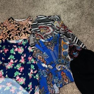 Custom skirt and 4 tops for toddler